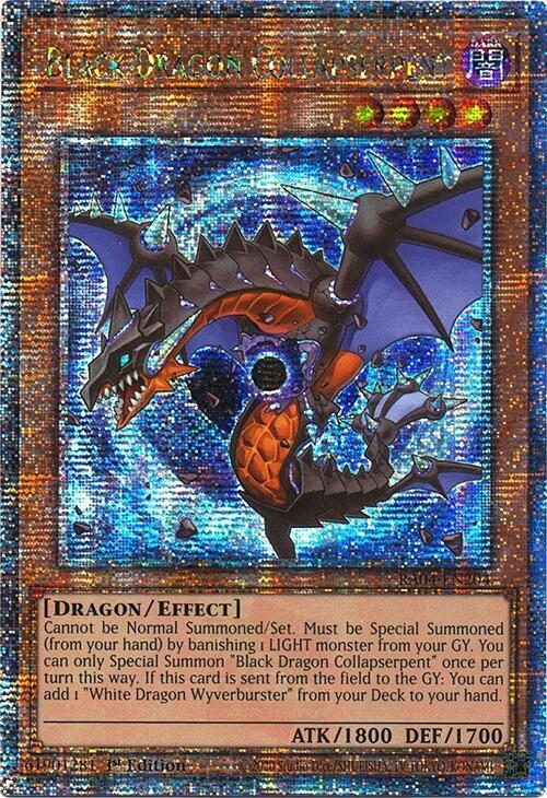 Black Dragon Collapserpent - RA04-EN204 - (Quarter Century Secret Rare) - 1st Edition